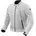 Textiljacke silber L