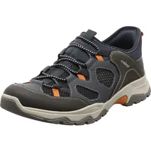 Rieker B8350-14 Herren Blau/Orange 40