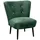 58 aufm Kessel Cocktailsessel Kayleigh Samtvelours 68 x 80 x 69 cm Grün mit Relax-Funktion