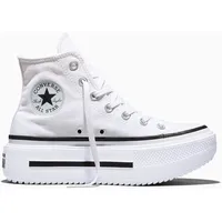 Converse Chuck Taylor All Star Lift Double Damen Weiß/Schwarz 41