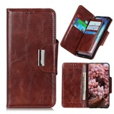 Handyhülle für Nokia C32 Hülle Leder, Handy Nokia C32 Handy Hüllen Schutzhülle Leder Flip Etui Handytasche für Nokia C32 with Klapphülle Standfunktion Case braun