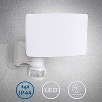 LED Außenleuchte Wand-Leuchte Bewegungsmelder Hausbeleuchtung Sensor IP44 WEISS