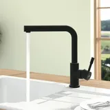 Villeroy & Boch Steel Shower Küchenarmatur, ausziehbar, schwenkbar, 96970106