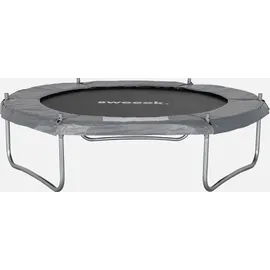 sweeek Rundes Trampolin 180 cm inkl. Sicherheitsnetz Grau