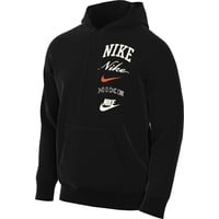 Nike Herren Top M Nk Club - Schwarz,Orange,Weiß - XXL
