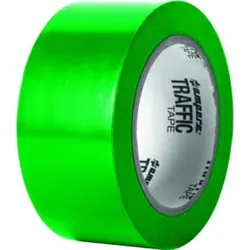 A.M.P.E.R.E. Traffic Tape Standard 0,15 mm Dicke 50mm x 33m Grün