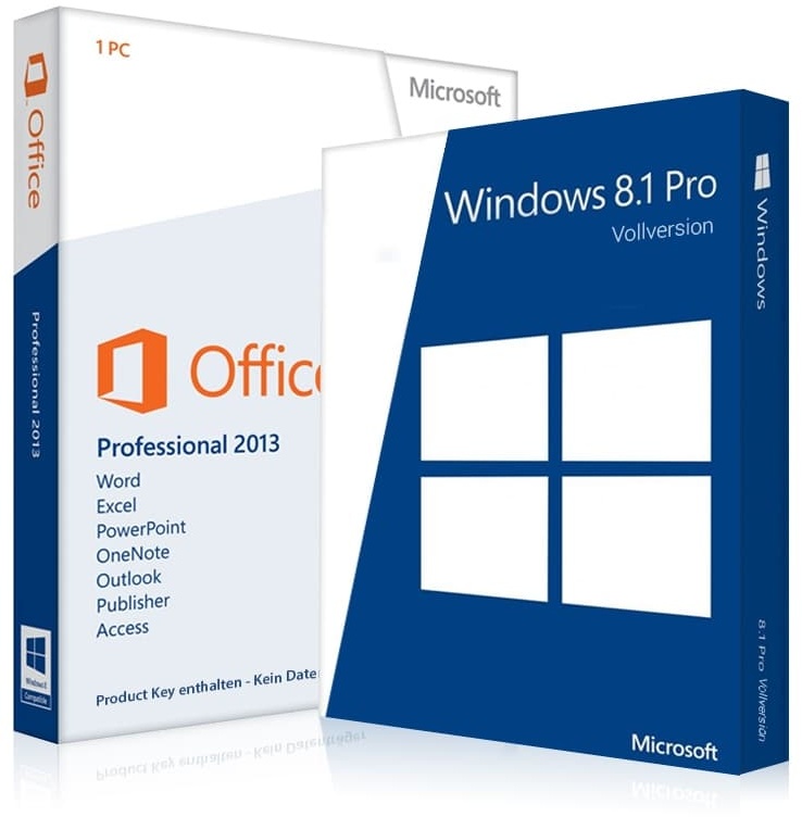 Windows 8.1 Pro + Office 2013 Professional Download