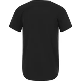 ZigZag Funktionsshirt "Julietta", Mädchen, Gr. 152, schwarz, 100% Polyester, bedruckt, mehrfarbig, normal, Rundhals, Shirts Funktionsshirt, mit Quick Dry-Technologie