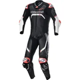 Alpinestars GP Tech 4 Motorrad 1-Teiler Motorrad Lederkombi, schwarz-weiss, Größe 44 für Männer