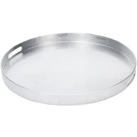 Hti-Living Serviertablett Rund Silber