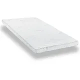 supportho Premium Topper 100 x 200 cm Weiß