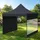 Westerholt Ultra-Kompakt Faltpavillon 3 x 3 m inkl. 2 Seitenteile Schwarz