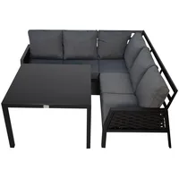 Jet-Line Ariana Loungeset schwarz
