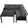 Jet-Line Ariana Loungeset schwarz