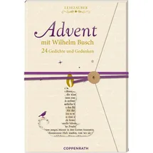 Coppenrath Verlag Brief-Adventskalenderbuch - Advent mit Wilhelm Busch