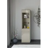Set One by Musterring Standvitrine Reno 42 x 48 x 185 cm Braun