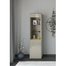 Set One by Musterring Standvitrine Reno 42 x 48 x 185 cm Braun