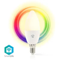 Nedis SmartLife Vollfärbige LED-Lampe | WLAN | E14 |