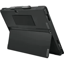Lenovo ThinkPad - Hintere Abdeckung für Tablet - Thermoplastisches Polyurethan (TPU), Polycarbonat, Silikon - Schwarz - für ThinkPad X12 Detachable 20UV, 20UW (4X41A08251)