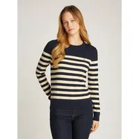 Tommy Hilfiger Damen Co Jersey Stitch C-nk Ls SWT