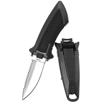 TUSA Tauchermesser FK-10 - Jacketmesser Spitz Farbe: schwarz