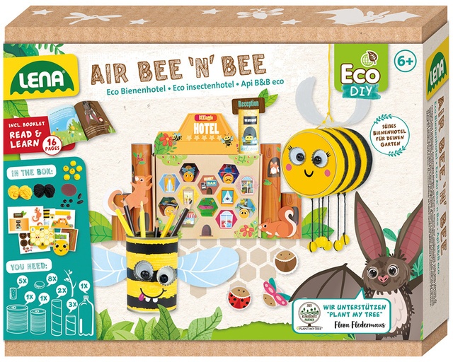 Bastelset Eco Upcycling - Air Bee'n'bee In Bunt