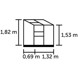 Juliana Halls Altan Alu Blankglass 3 mm 0,91 m2