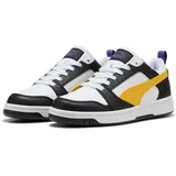 Puma Rebound V6 Lo Black / Yellow Sizzle / White 37 1/2