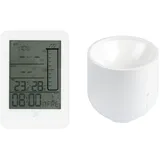 AURIOL® Funk Wetterstation, mit Display und Regenmesser (weiß) - B-Ware sehr gut