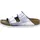 Birkenstock Arizona Weichbettung Naturleder schmal metallic silver 36