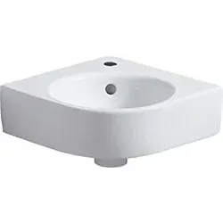 Geberit Renova Compact Eckwaschtisch 276132000 Schenkellänge 32 cm, weiß