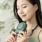 Tragbarer Nackenventilator, 2000 Mah, Tragbarer Mini-ventilator, Grün