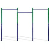CCLIFE Turnreck Höhenverstellbar bis 150 kg Grün/Blau