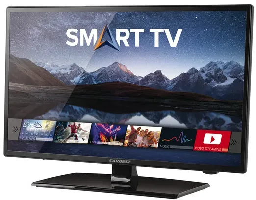 Smart TV 12/24/230 V, 26, 48, 187 mm, 416 mm, 3.8 kg, 1920x1080, 27 Zoll