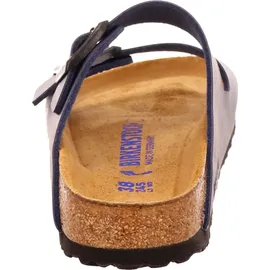 Birkenstock Arizona Weichbettung Birko-Flor schmal blau 40