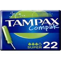 Tampax Tampon Compak Super 22 Stück