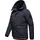 Stone Harbour Herren Stylische Outdoorjacke Winterjacke mit Teddyfell Innenfutter Admaroo