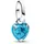 Pandora Herz Türkis Silber 793827C01