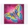 Craft Buddy Ltd. Crystal Art Grußkarte Schmetterling 18x18 cm
