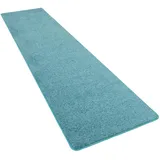 Snapstyle Hochflor Langflor Teppich Läufer Cottage Petrol 100x300cm