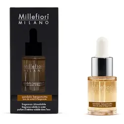 Millefiori MILANO Wasserlöslicher Duft Sandalo Bergamotto Raumduft 15 ml 