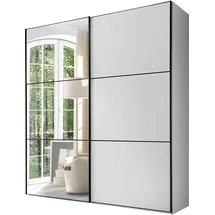 STAUD Schwebetürenschrank Includo 167 x 222 x 68 cm Weiß