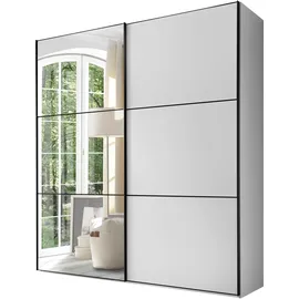 STAUD Schwebetürenschrank Includo 167 x 222 x 68 cm Weiß
