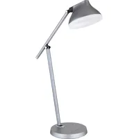 GLOBO LED-Tischleuchte Halvar Opal/Grau max. 8 Watt