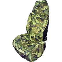 HP Autozubehör 19333 Sitzschoner Camouflage Werkstattschoner Polyester Camouflage Grün Beifahrersit