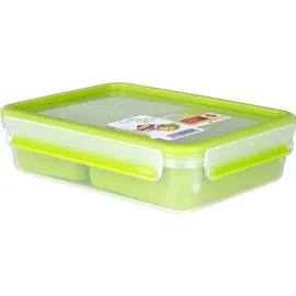 Emsa Clip & Go Snackbox grün 1,2 l