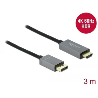 DeLock - Adapterkabel - DisplayPort 1.4 zu HDMI männlich