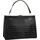 Cluty Handtasche Echt Leder schwarz |