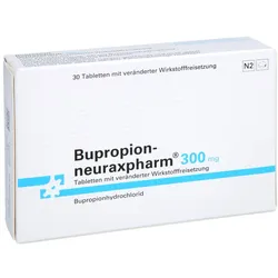 BUPROPION-neuraxpharm 300 mg Tab.verä.Wfrs. 30 St
