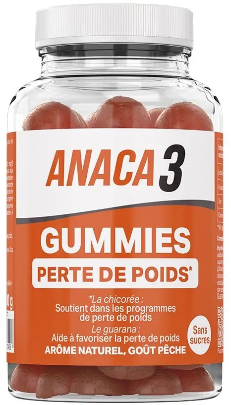 ANACA3 Gummies Perte de Poids 60 pc(s) Gummies